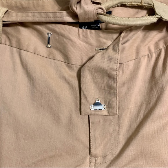 ECI New York Tan Capris Matching Suede Braid Belt - Picture 11 of 13